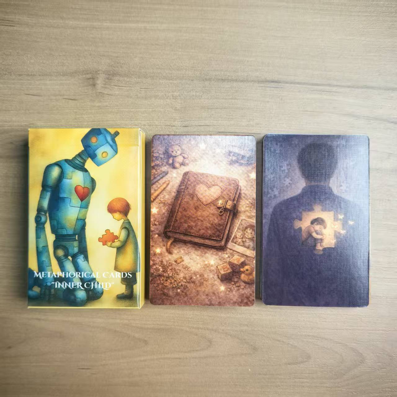Metaphorical Cards: Inner Child - Coaching& Relax Deck For Self-reflection, Emotional & Narrative Exploration| Visual Prompts For Counselors, , Groups, Journaling&