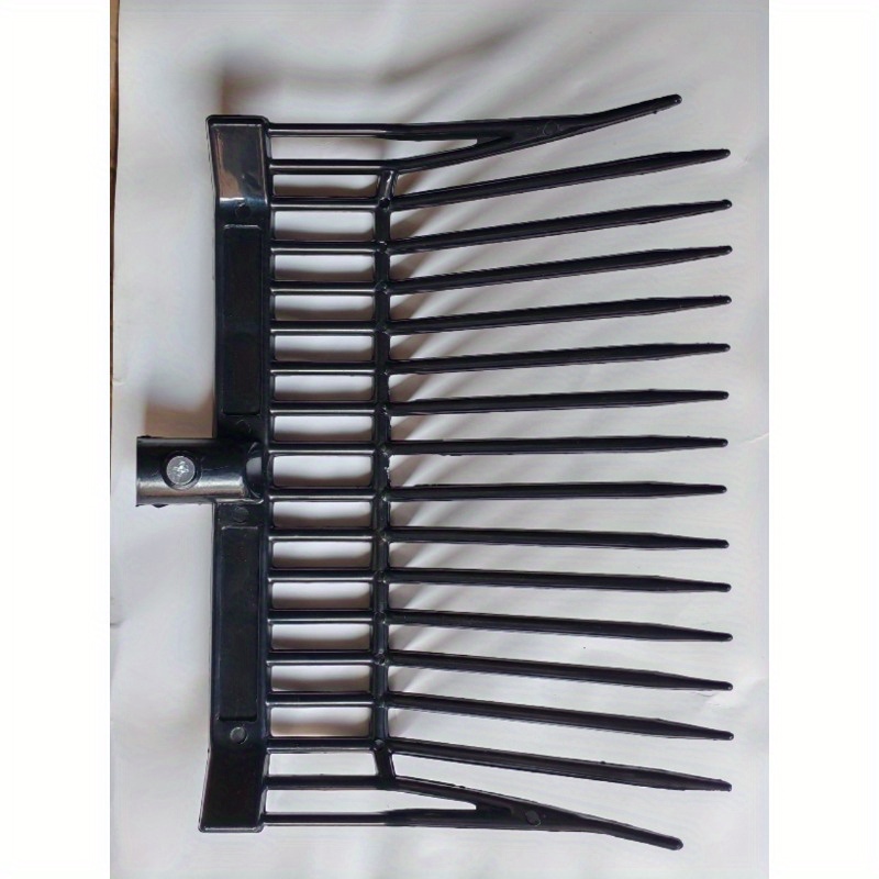 E-shop 16-Zahn ABS-Kunststoff Stabiler Heugabel, Verdickter und langlebiger Heugabel, Leichtes und rostbeständiges stabiles Reinigungswerkzeug,