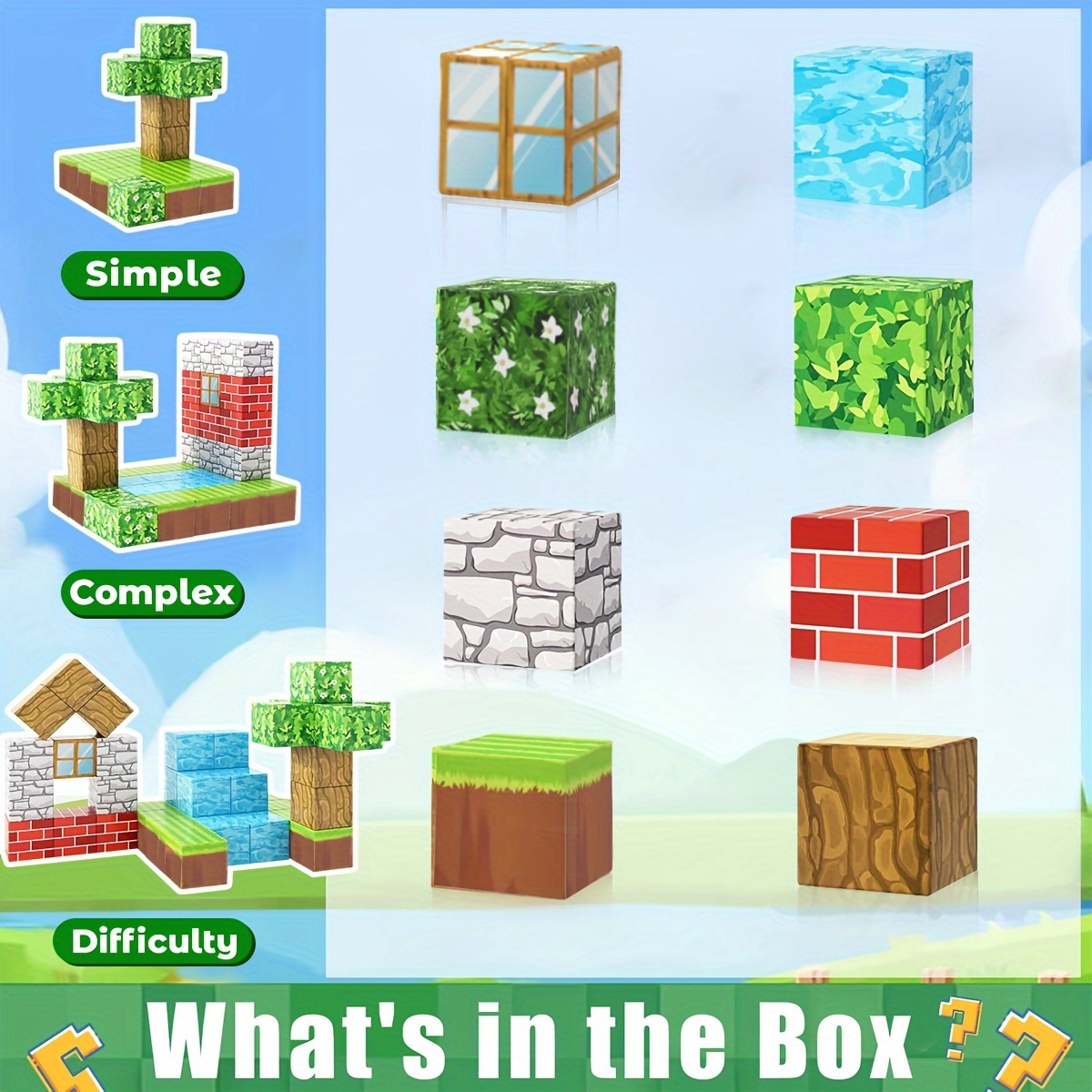 ABS Magnetic Building Blocks Set for Educational Play