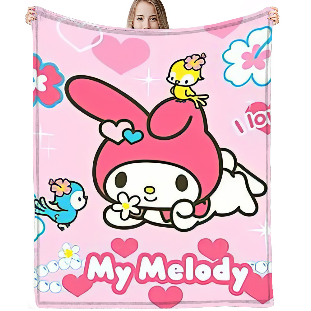 

Sanrio My Flannel Blanket Is For , Sofa, Bed And - Or -