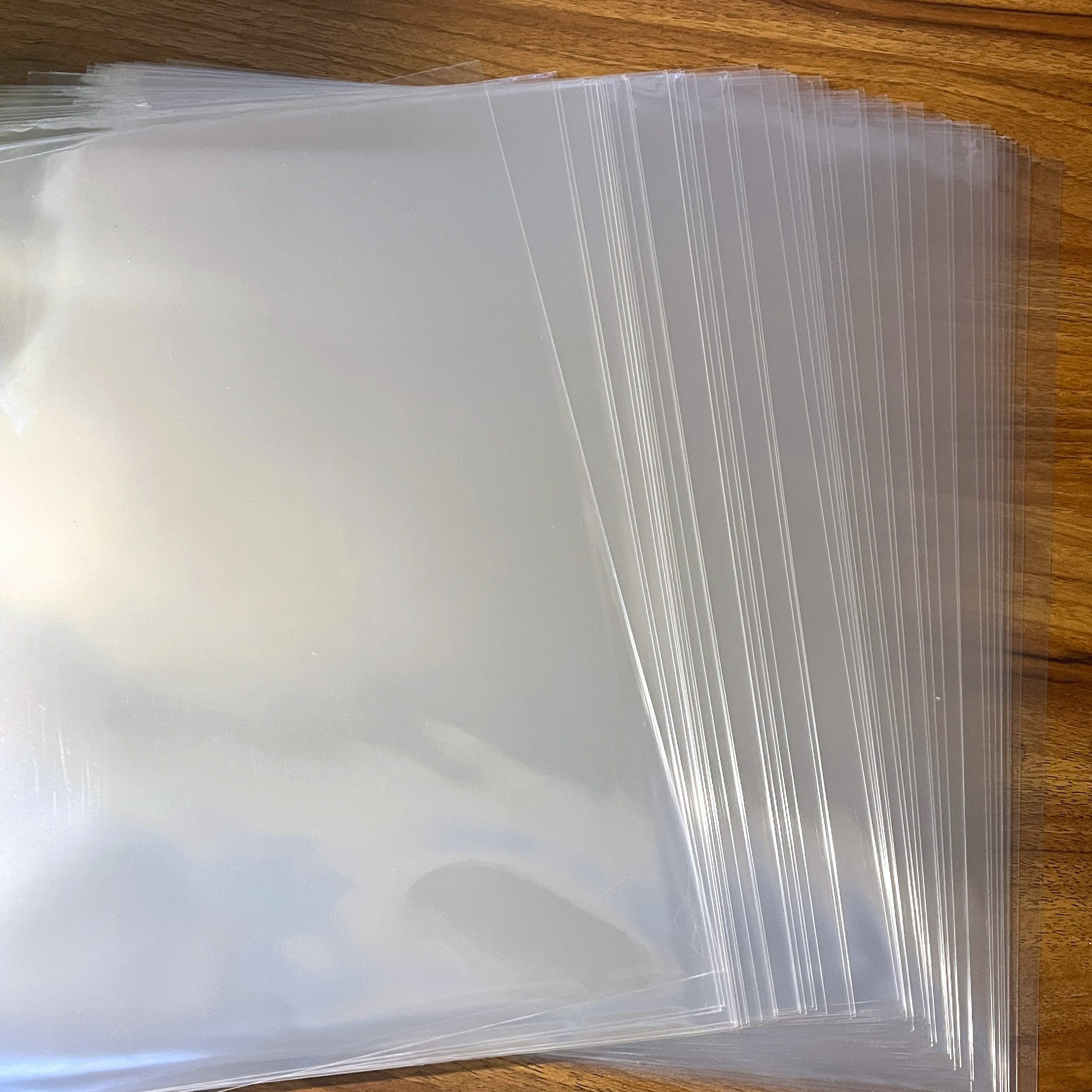 Átlátszó védőtasakok 12 colos vinyl lemezekhez