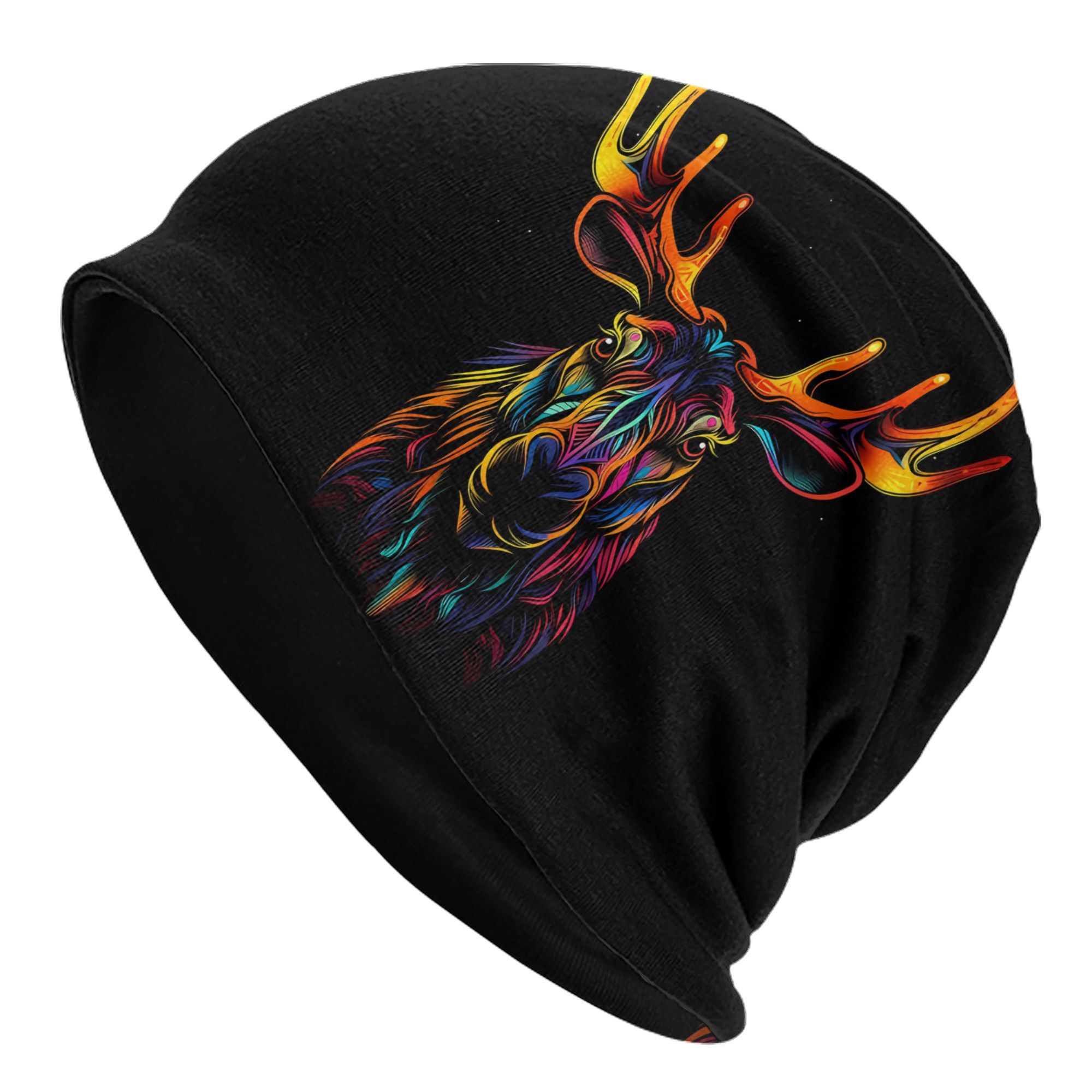 

1pc Hat - Knitted Polyester Skull Cap Elastane, No