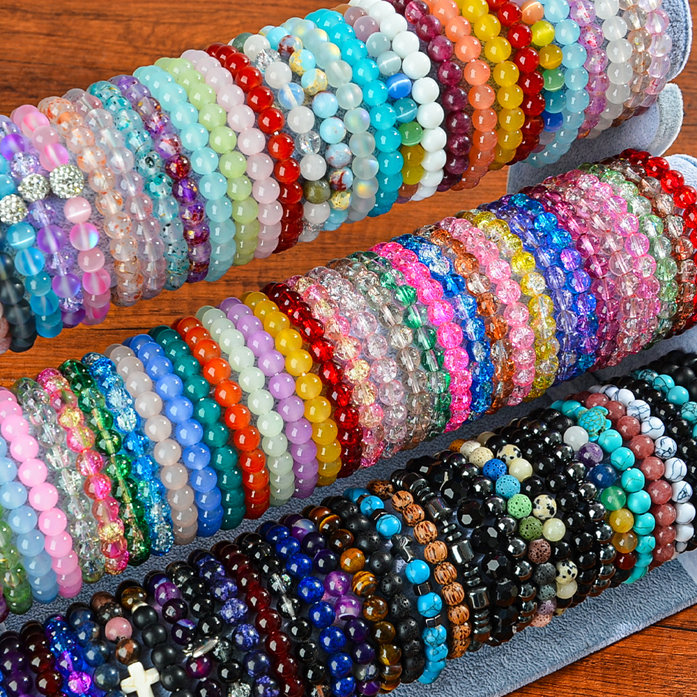 Bohemian Beaded Stone Bracelet Set for All Occasions