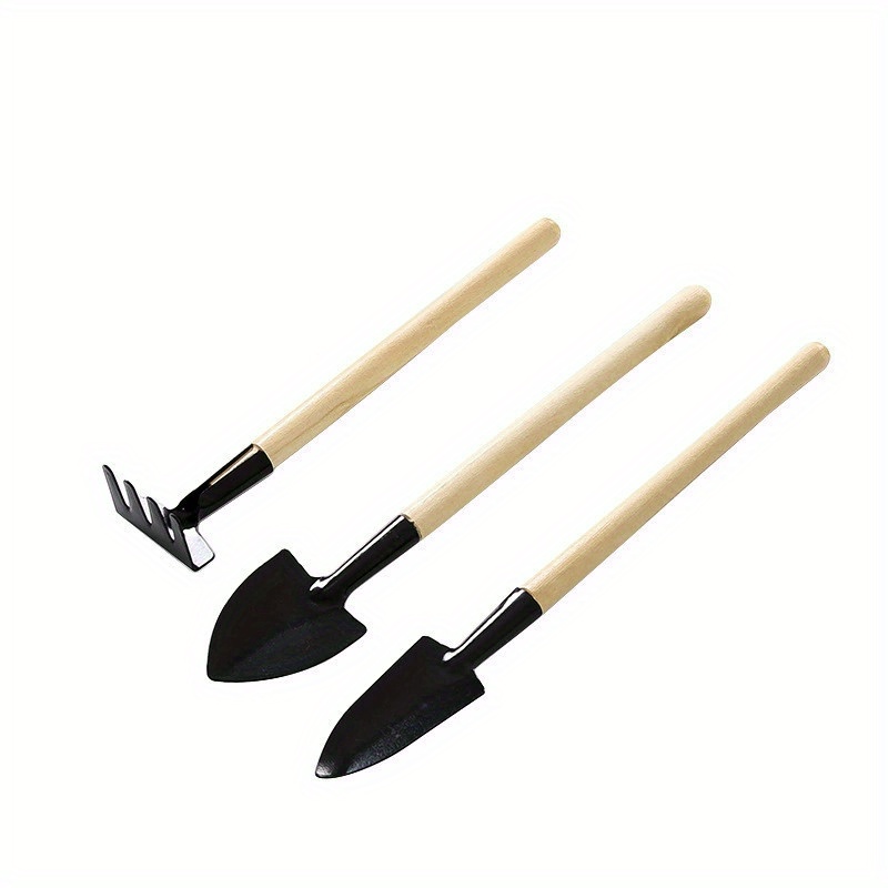 TEMU 3pcs Mini Horticultural Potted Plant Tool Plant Floral Planting Tool Multifunctional Household Potted Plant Loosening Soil Tool
