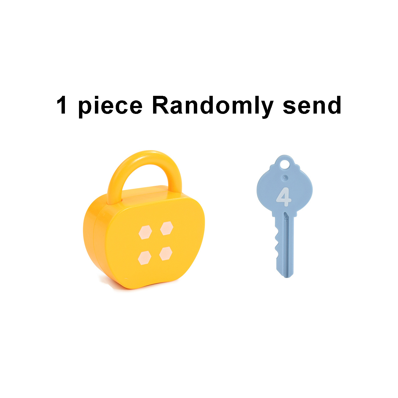 TEMU Apple Lock avec clés, numéros et couleurs assorties pour déverrouiller un jouet, jouet d'entraînement de la coordination œil-main, couleurs