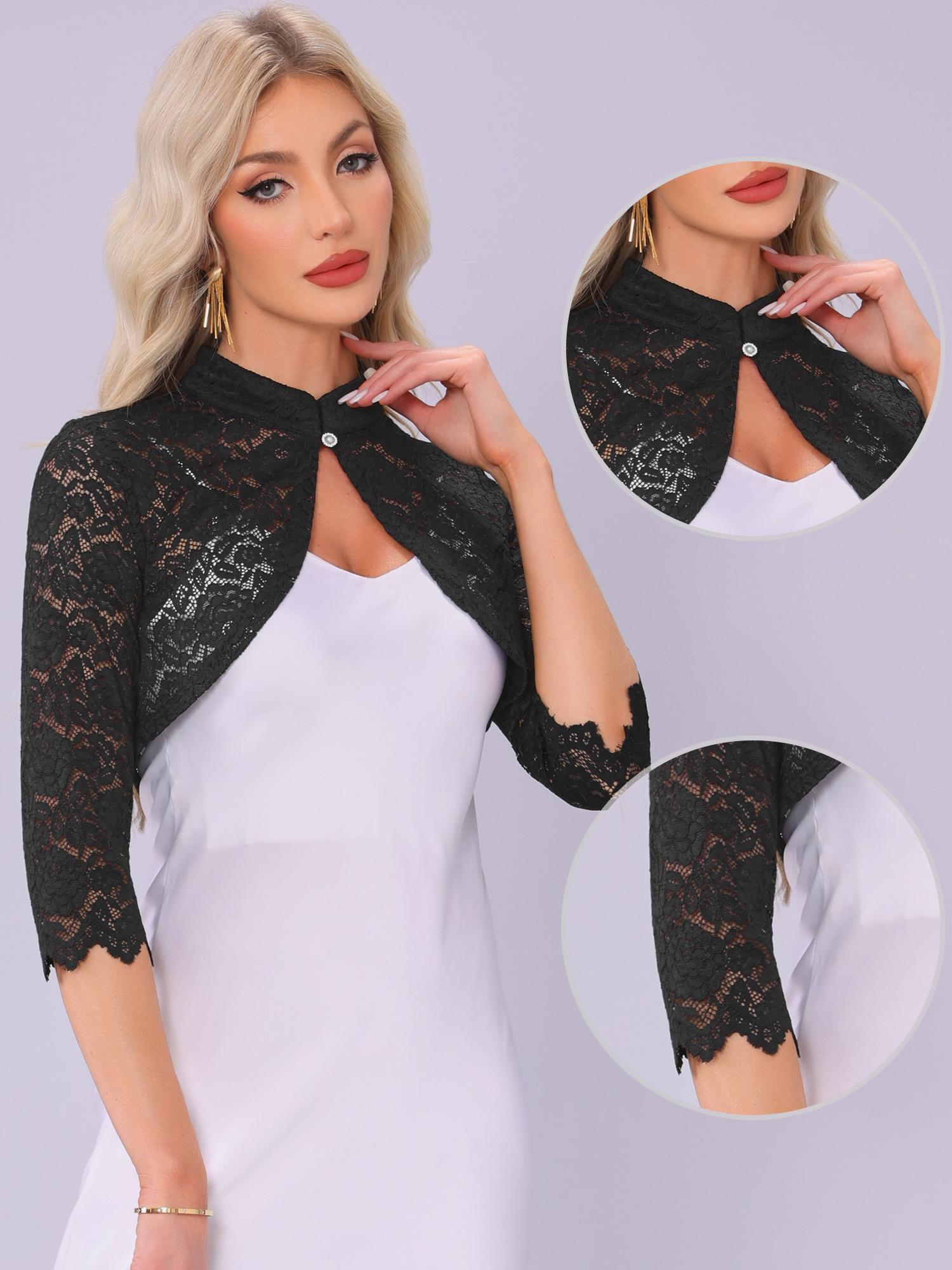 bolero jacket sold on Temu United States