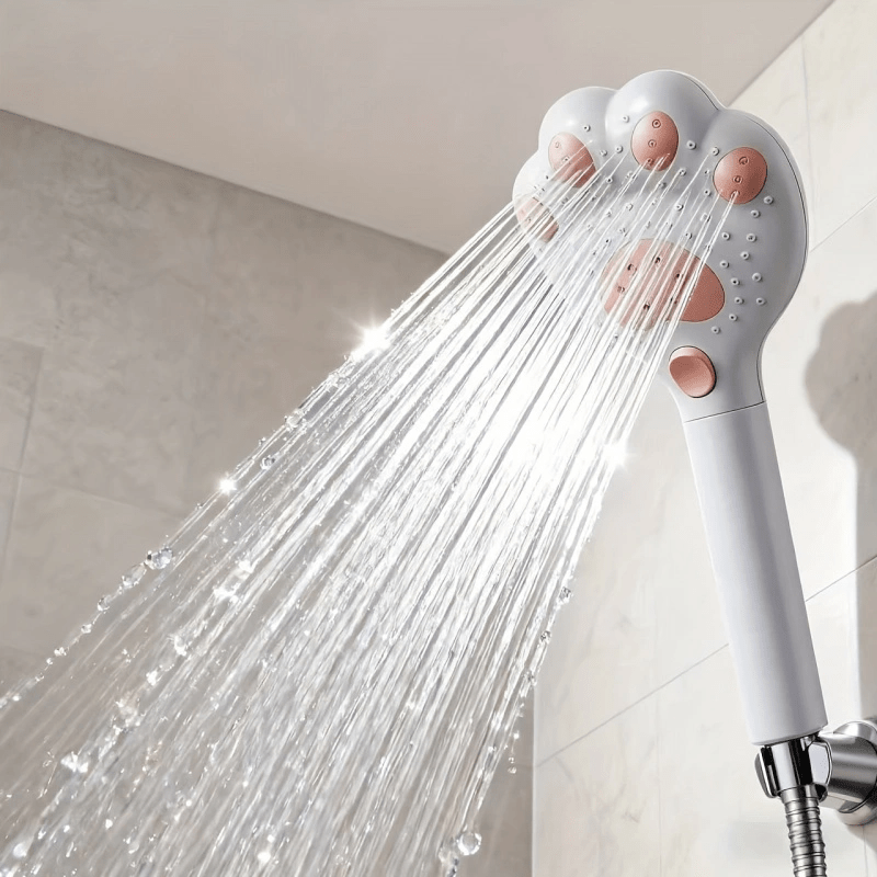 Cute Cat Paw Filter Water Purifying Shower Head