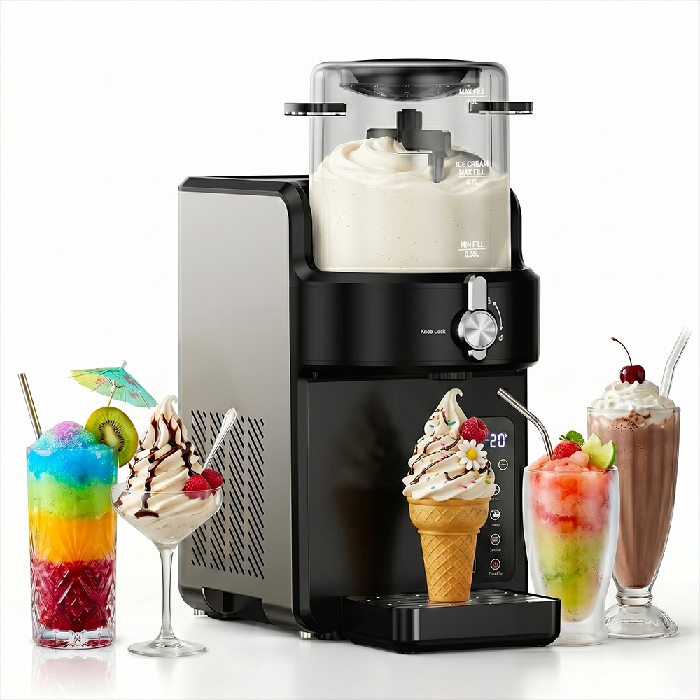 Image of 2-in-1 Blender, 40oz, Perfect For Family Gatherings. Self-cleaning, Required, 6 , . Suitable For Ice Cream, Cold Drinks, , Margaritas, Iced Coffee, And More. A Must-have Gift!