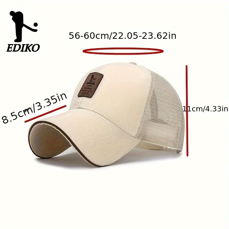 

8pcs Breathable Trucker Baseball Cap, Simple Casual Baseball Cap For Men And Women Outdoor Visor