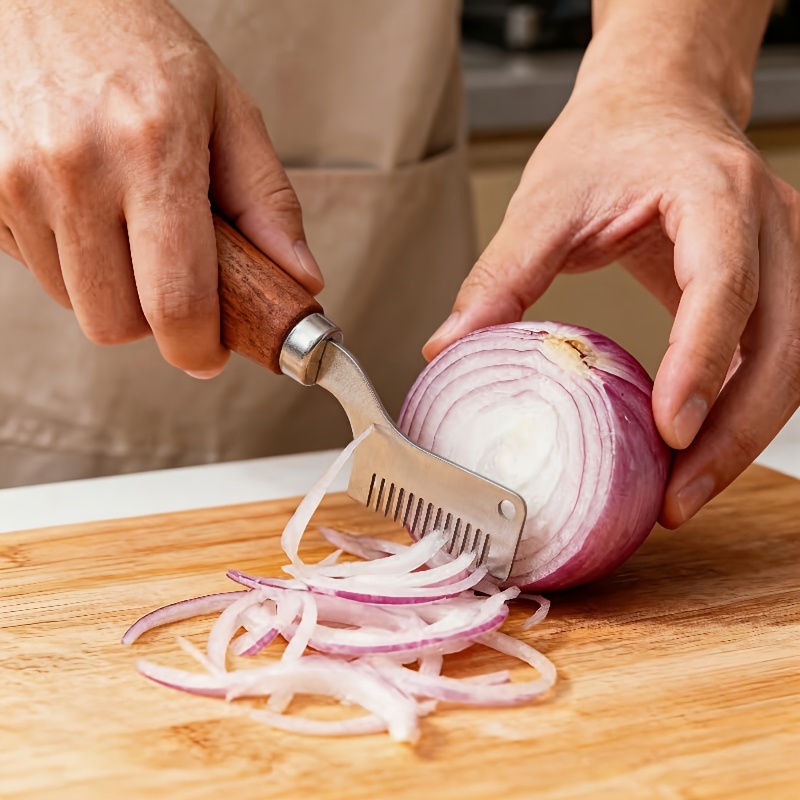 TEMU 1pc Scallion Chopper, Used For Chopping Scallions, Is An Tool For Chopping Herbs And Garlic, Ideal For Home And Preparation