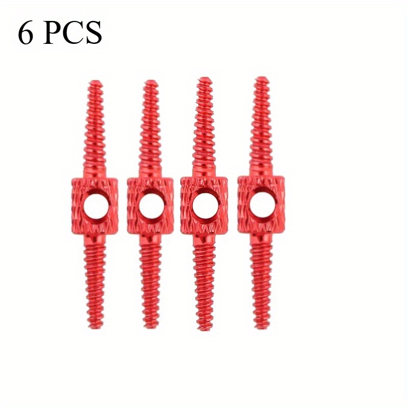Set Of 6 Tools For Routing Internal Cables For Bicycle Brake And Shift Cables, As Well As Hydraulic Hose Repair Adapters