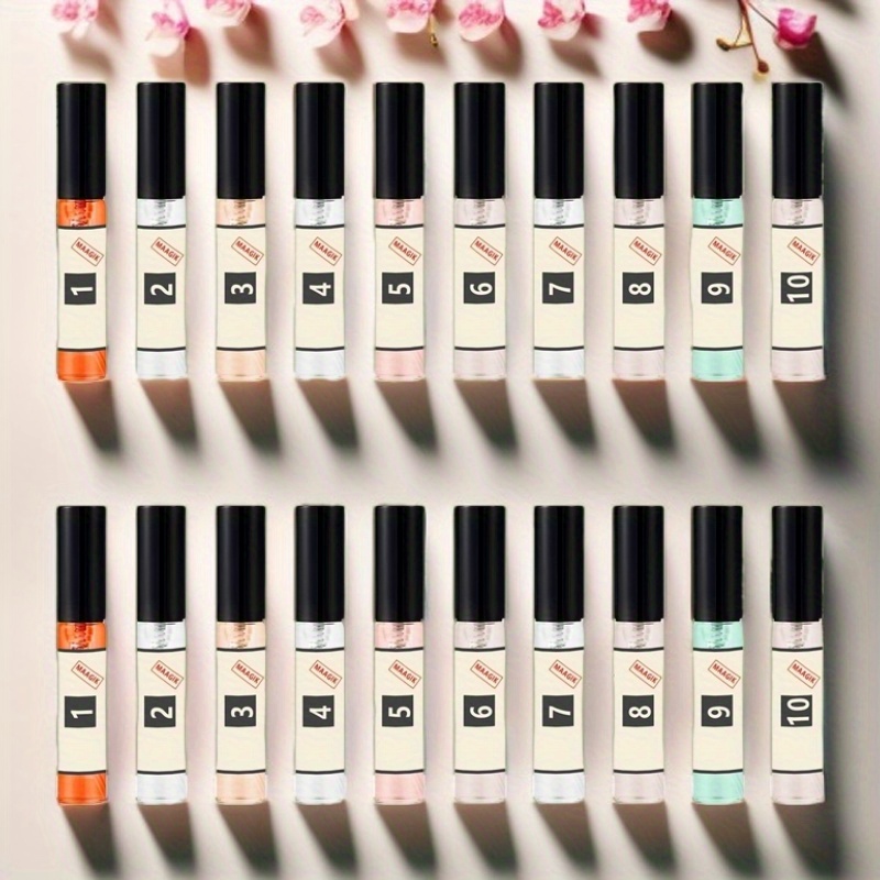20pcs Women'S Perfume Gift Set, Men'S Perfume Set Mini Perfume, Travel Perfume, Long Lasting Fragrance, Floral Oriental Fruity Fougere Green Chypre Aromatic New Year Perfume Gift Must-Have Cheap Girly Items Unisex Perfume