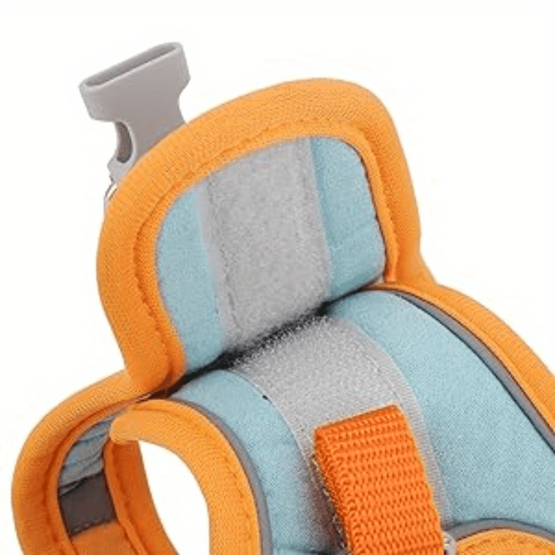 Dit is een tuigje en riemset gemaakt van verstelbaar, reflecterend materiaal