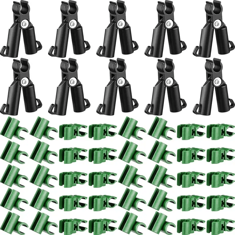 CHOYCLIT Lot de 10 Connecteurs De Cadre De Serre pour cadre de jardin