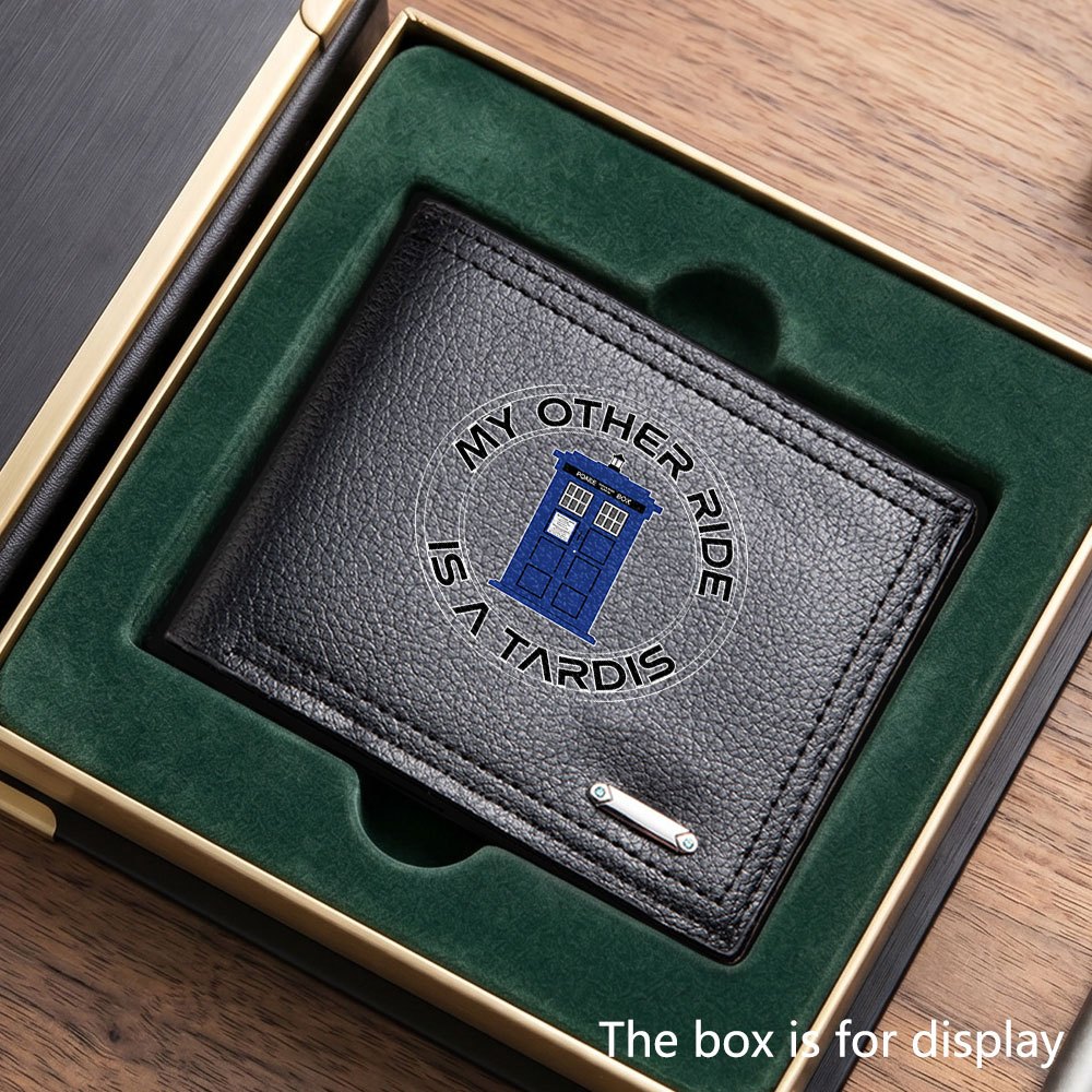 TEMU New Mysterious Doctor Men's Wallet, Fashionable Individual Coin Purse, Card Holder With Bank Card, Id Card, Car Key, And Cash Slot, Suitable For