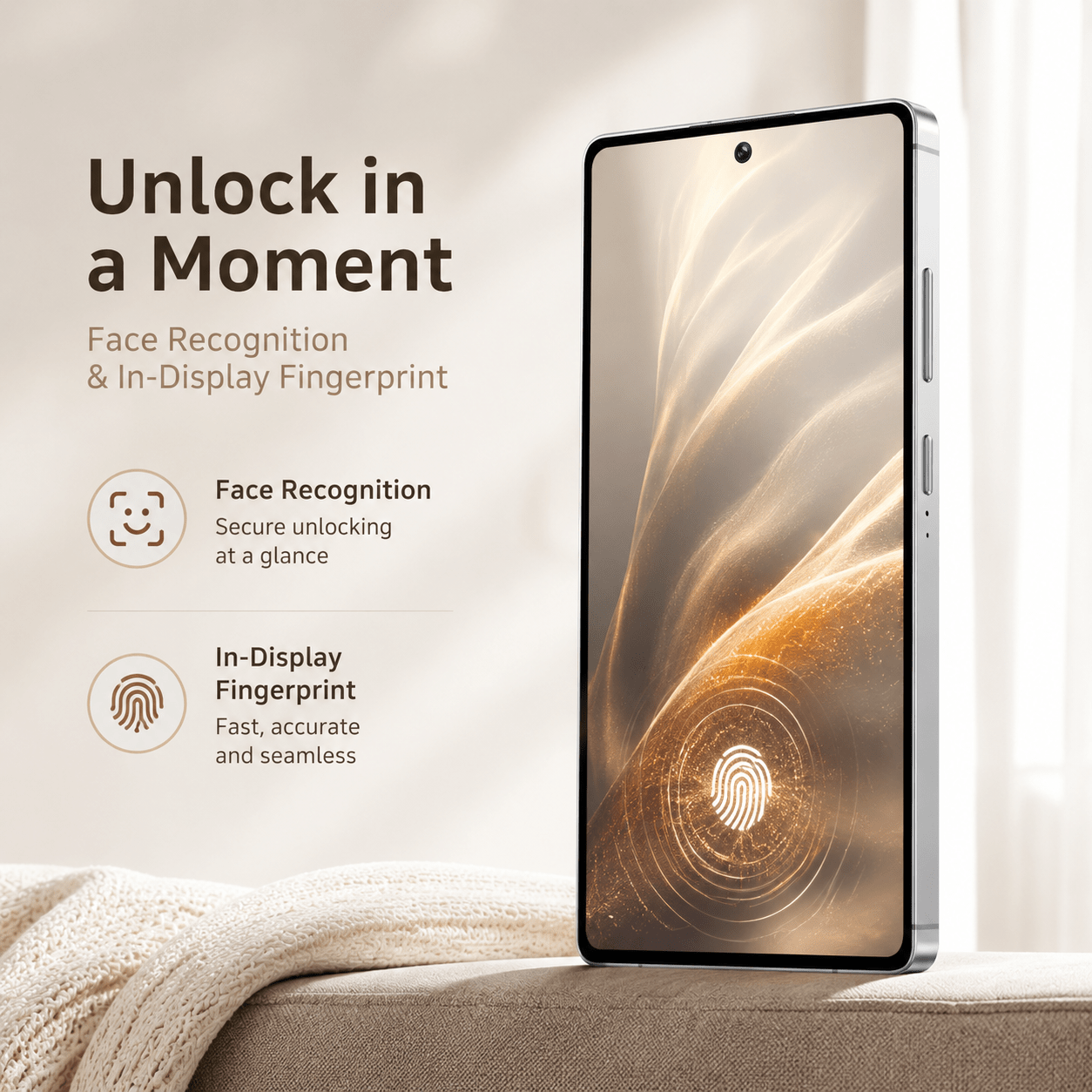 sim free unlocked smartphone 6 8 hd ultra clear display 4 64gb   fingerprint recognition complete package delivery backup   Product details 4