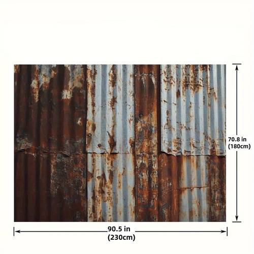 item picture a textured background featuring rusted metal panels the feeling of rustic beauty and this banner is perfect for outdoor environments and garden decor