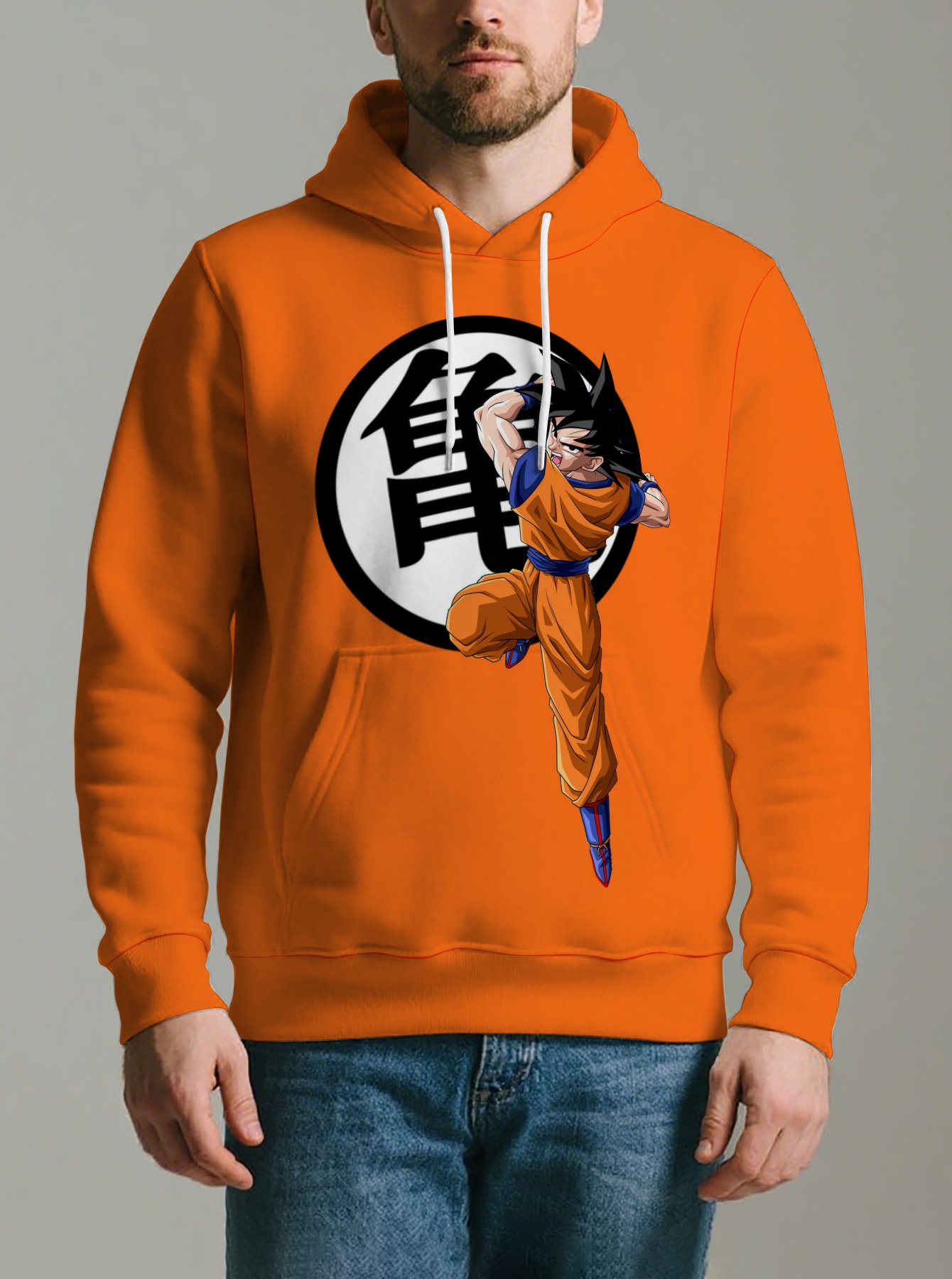DRAGON BALL Men's Hoodie Back View