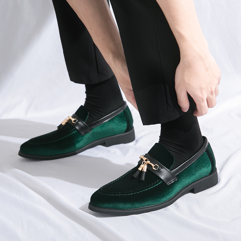 men green shoes -