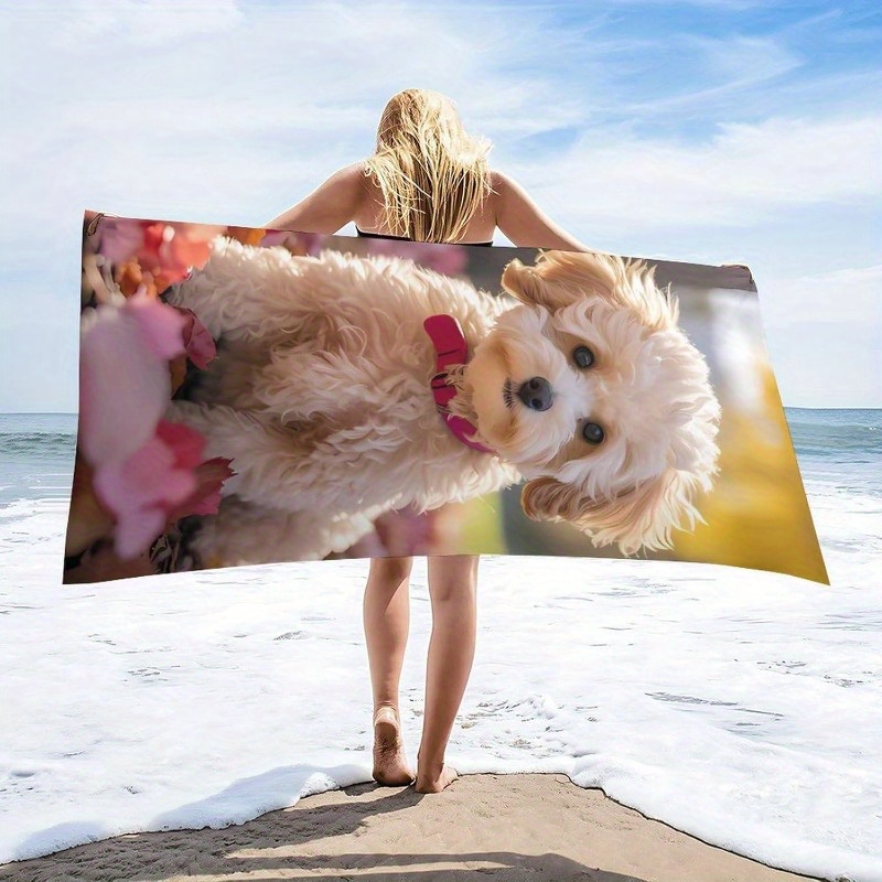 

Funny Beach Towel - 28x55 Inch, Quick-dry Polyester, Beach, Pool, Gym & Travel