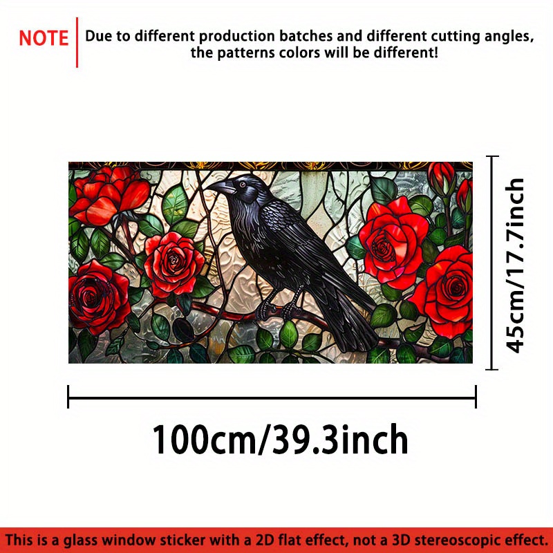 E-shop ., 2D Flache Luxus Elektrostatische Mattierte Glasfolie, PVC Statik Haftende Dekorationsfolie für Zuhause, Küche, Badezimmer, Schlafzimmer,