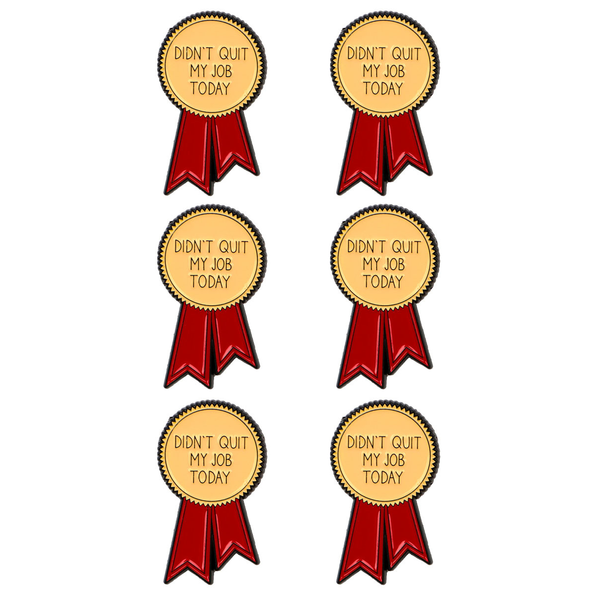 TEMU Set di 6 adorabili spille con per abbigliamento, badge smaltati per zaini, gioielli decorativi regalo