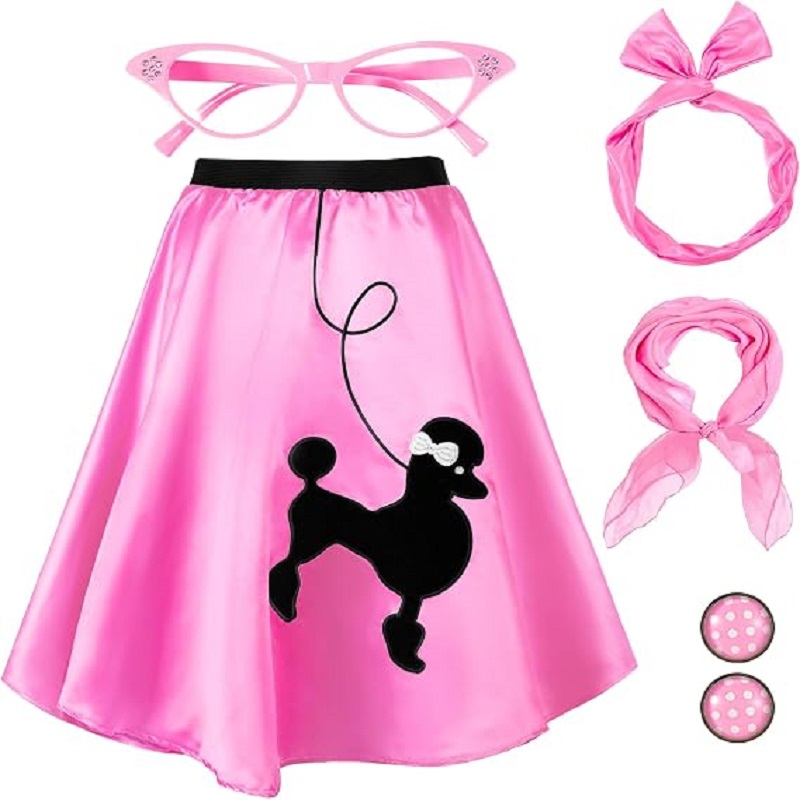 poodle skirts sold on Temu United States