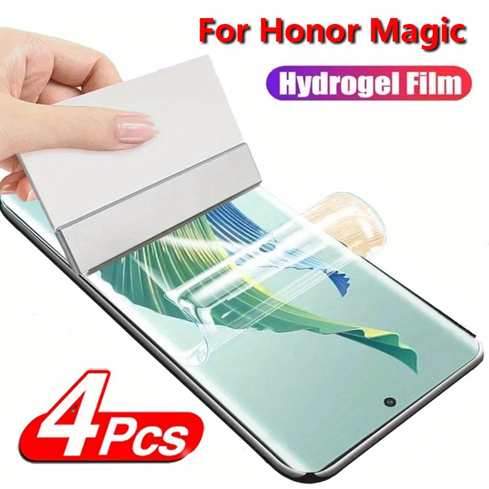 E-shop 4er-Set Automatische Reparatur Weiche Hydrogel-Folie Displayschutzfolie für Honor Magic 7 5 6 7 Lite