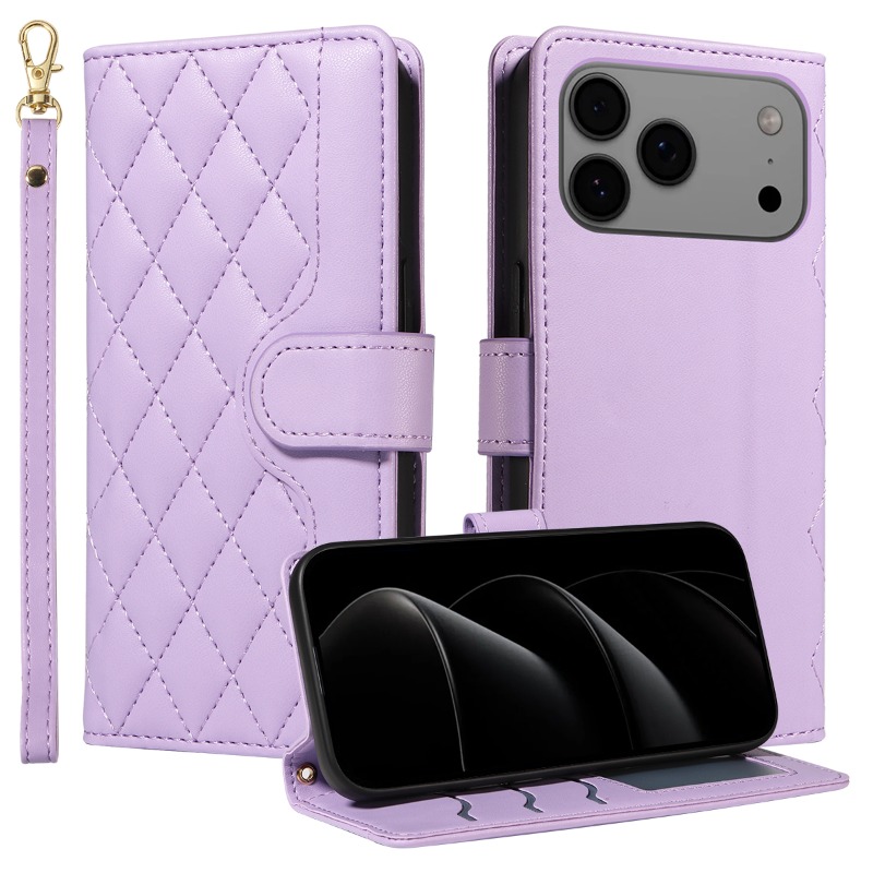 TEMU Phone Case - Fashion Small Shangri-la Leather Case For Iphone Air 17 Pro Pro 15 14 13 12 11 Anti-fall Protective Cover