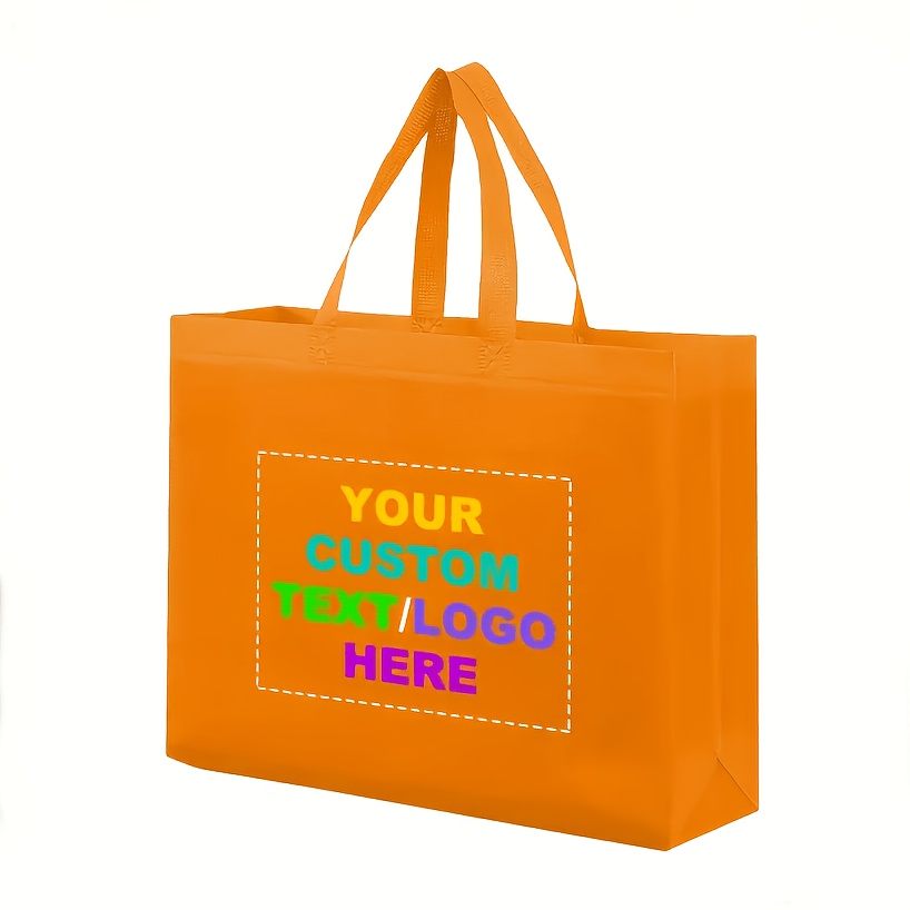 Customizable Non-Woven Fabric Bags for Gifting and Storage