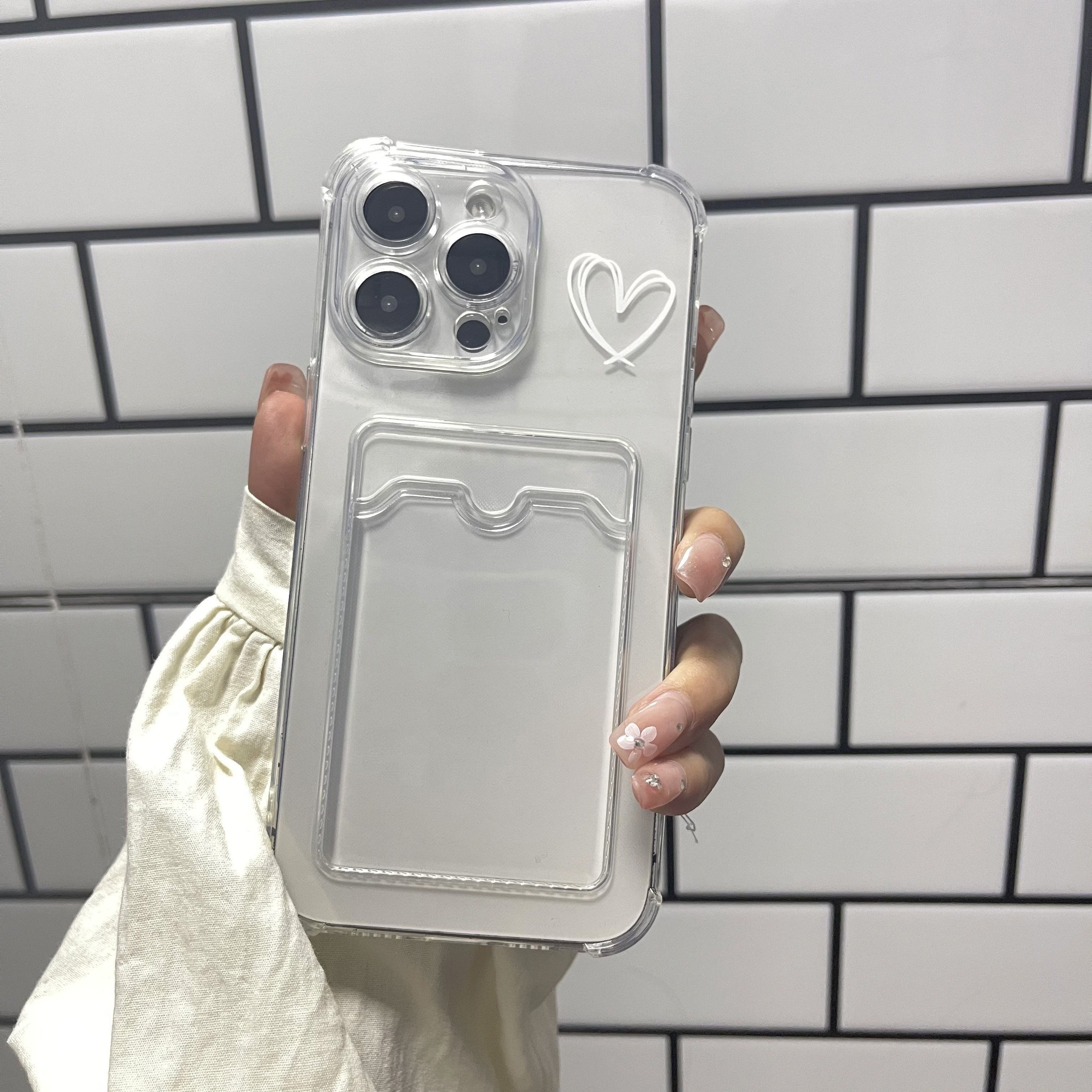 TEMU Phone Case: A Holder Heart Pattern For Phone Cases