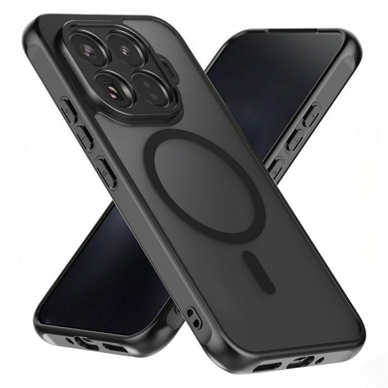 E-shop Handyhülle - Handyhülle - Magnetische, matte, durchscheinende TPU+ Stoßfeste und verschleißfeste Handyhülle passend für Xiaomi 15T/15T Pro