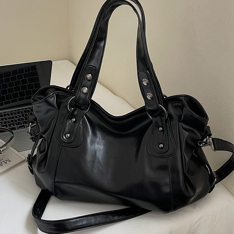 TEMU Women's Handbag, New Large-capacity European And Style Shoulder Crossbody Tote Bag