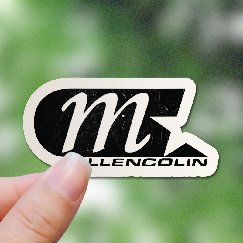 

Millencolin Cartoon-inspired Vinyl Decal - Self-adhesive, Single-use, Semi-matte Sticker For Laptops, Bottles, Phones - , Waterproof, Irregular Shape, Rear Placement, For Plastic Surfaces