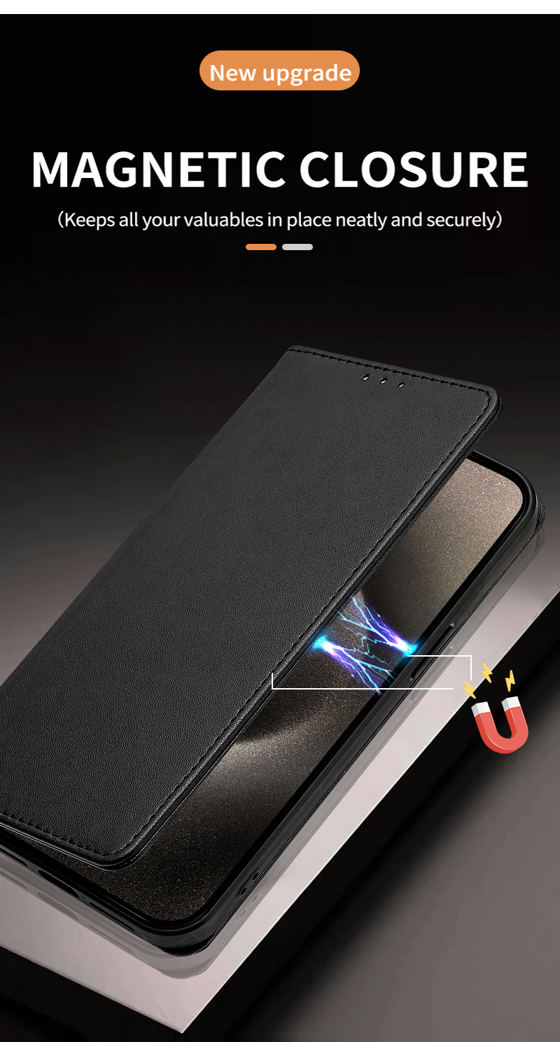 Husă pentru Telefon: Huse de Protecție din Piele Sintetică pentru for Samsung Galaxy A30 A30S A32 A33 A35 A36 A50 A50S A51 A52 A52S A53 A54 A55 A56 A71 A73 A90 A07 A17 A24 A25 A34 4G 5G, Portofel Multifuncțional la Modă