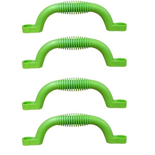4pcs random color assorted colors set outdoor handles wooden playhouse equipment grips durable climbing handles and cabin handholds screws not included