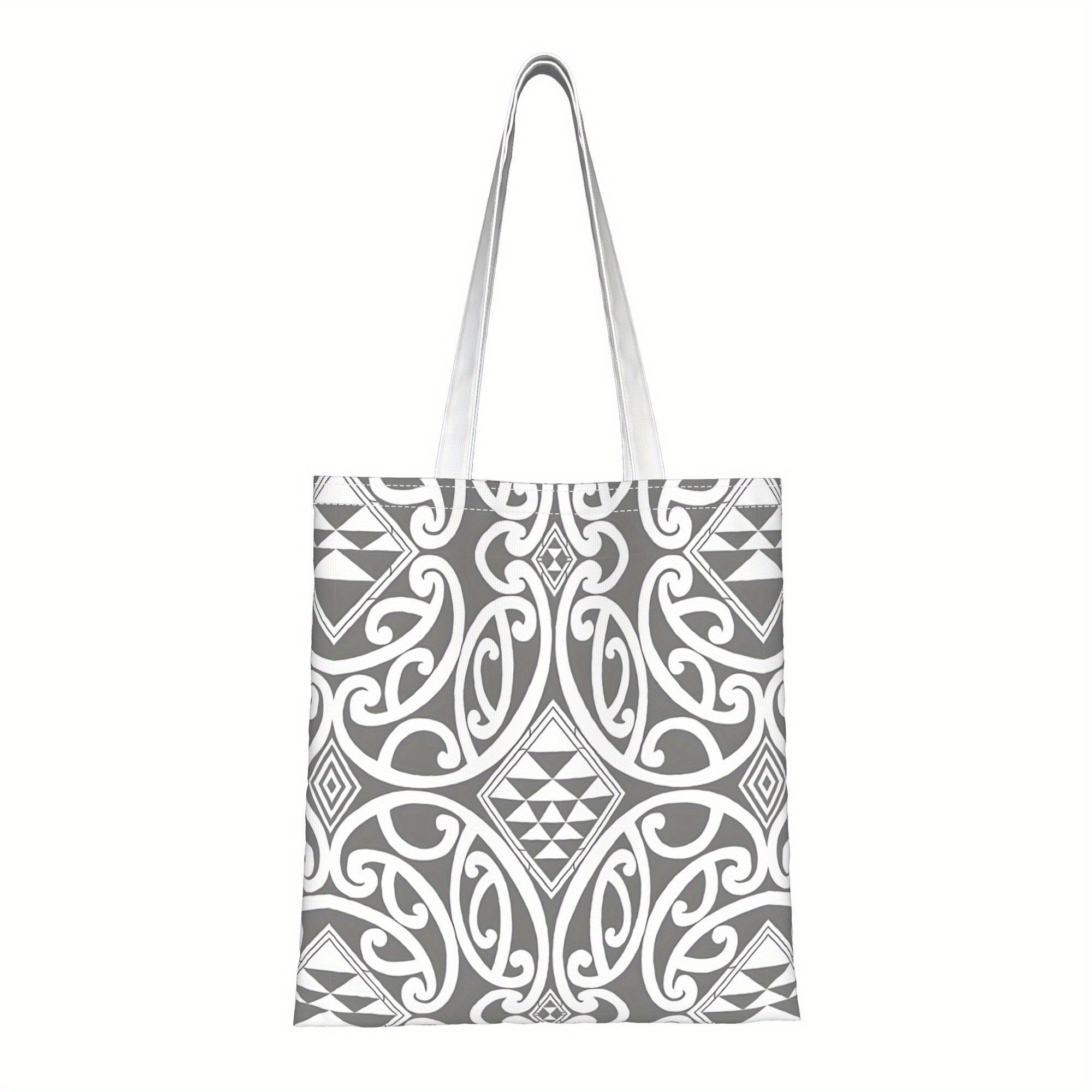 TEMU Maori Pattern Bag Shoulder Bag