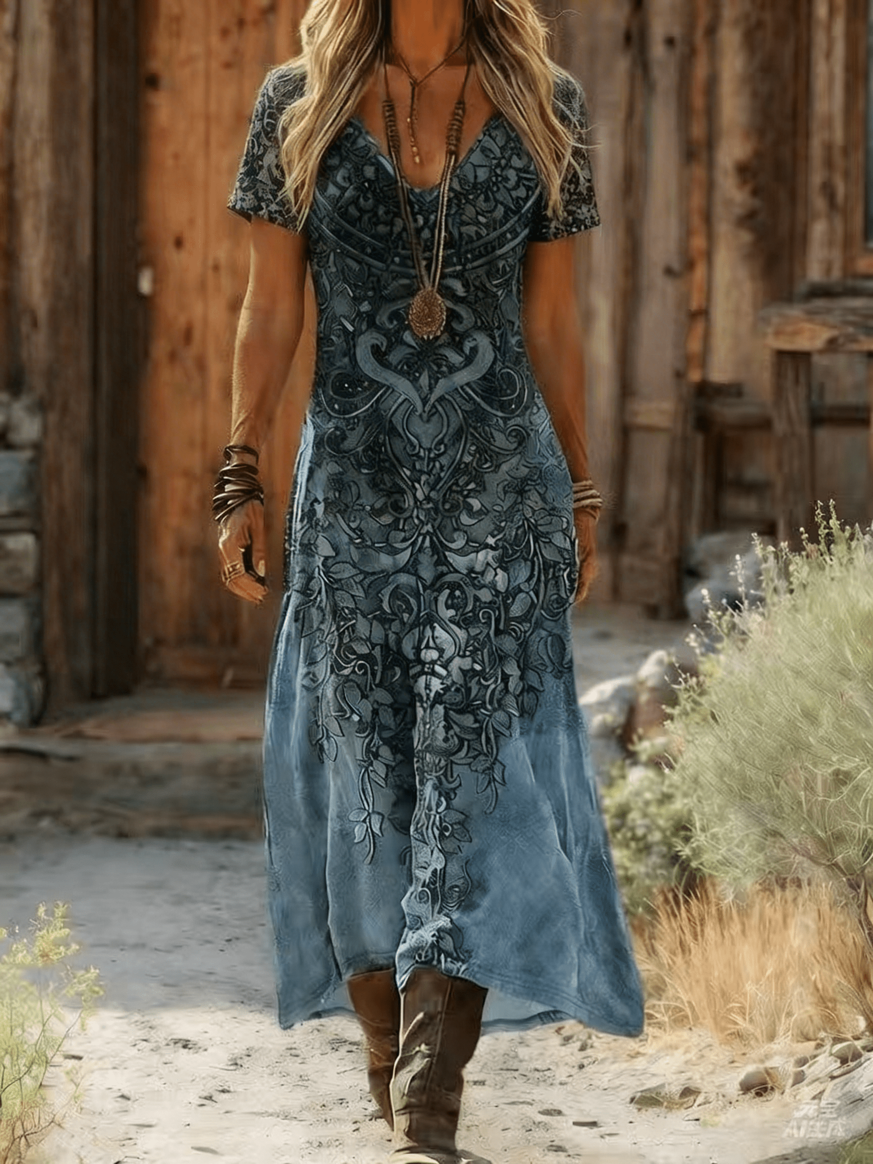 linen dress a line A Line Mod Dress
