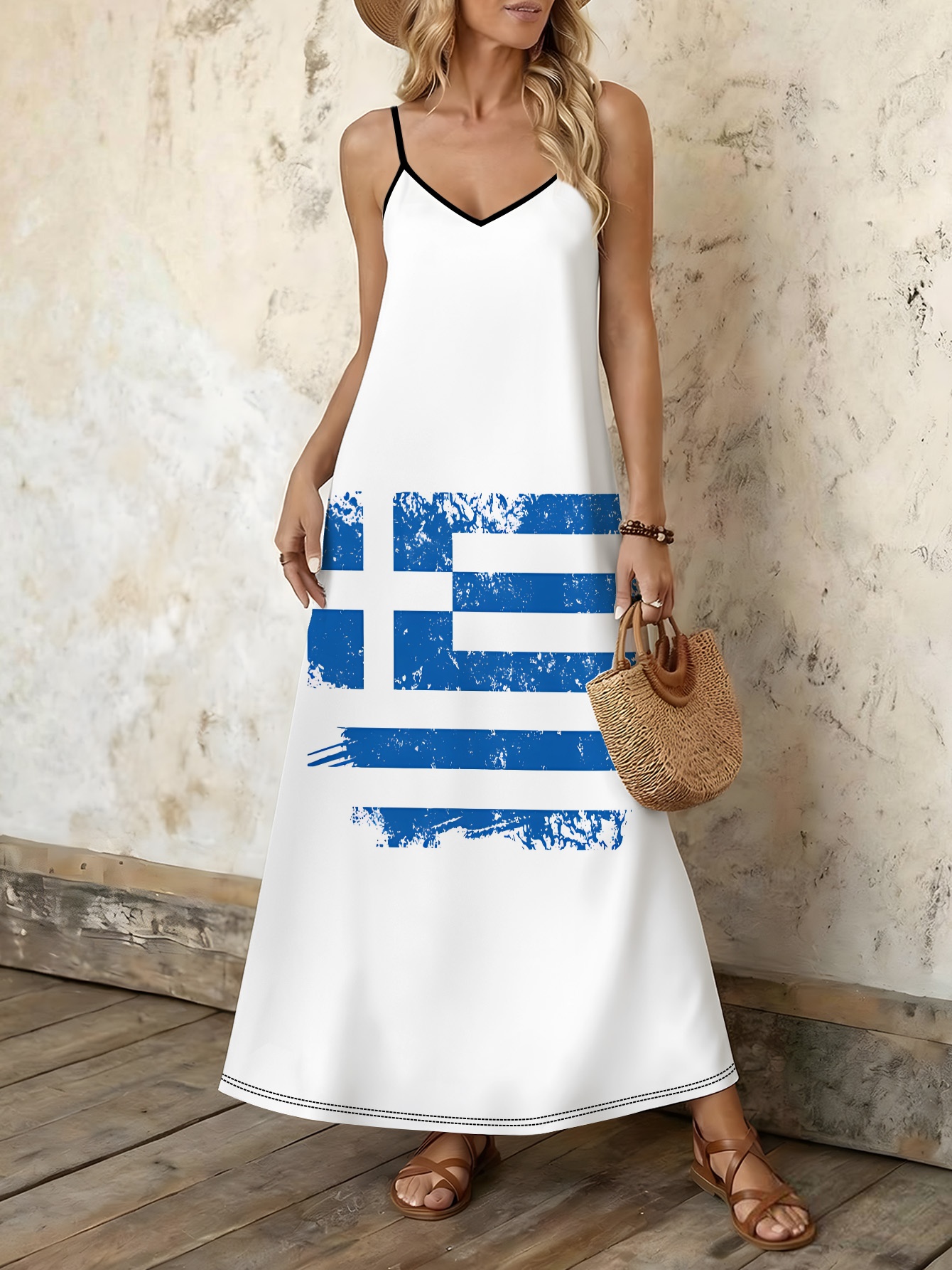 beach wedding dresses over 40 Santorini - Maxi Dress main image 0