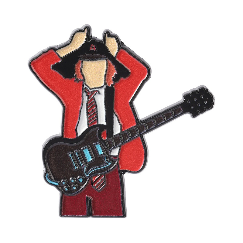 Band Brooch Pin - Fashion Single Item Badge, Suitable For Decorating Backpacks And Clothing, Worn By Men And Women, Exquisite Gift, Perfect For To As Gifts