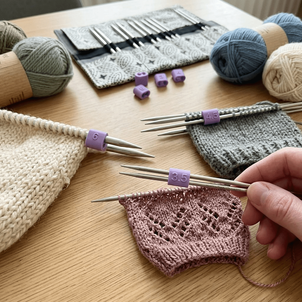 knitting supplies sold on Temu United States