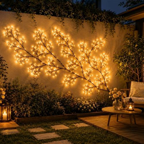 item picture 180cm 70 87inch 96 led halloween decorative string lights christmas usb powered wicker lights thanksgiving vine string lights with flexible branch design suitable for bedroom and living room decoration indoor outdoor garden