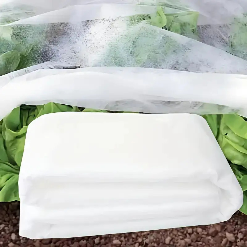 1pc thickened plant frost protection cover anti freeze blanket for winter outdoor   and frost protection white gardening ground cover raised bed cover greenhouse frame cover elevated garden bed cover potted plant cover insulation