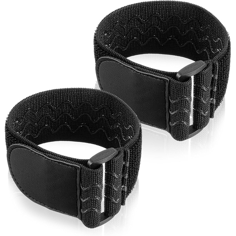 TEMU Sangles de Botte Élastiques Réglables pour Cheville et Cuisse, Adaptées aux Bottes de Cowboy, Bande de Cuisse, Bandes de Fixation pour Jambe,