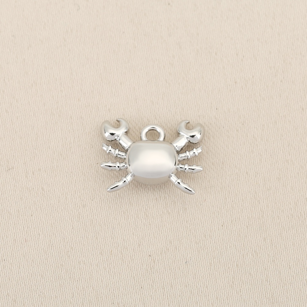 3pcs Light Luxury Crab DIY Pendant Set