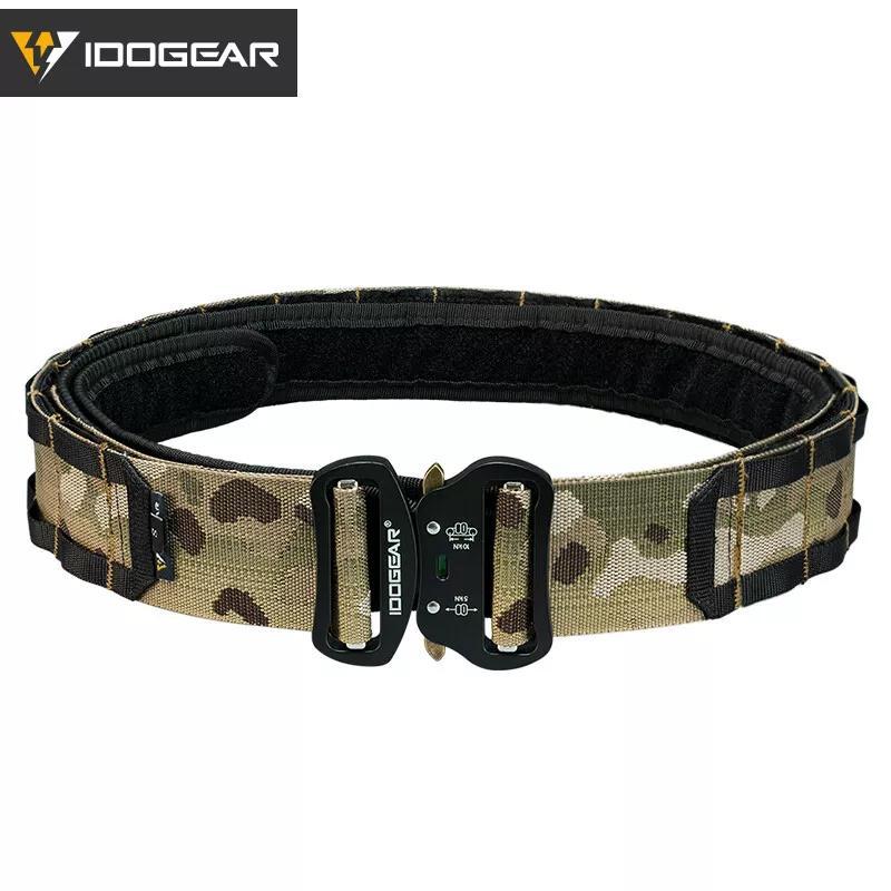 Idogear Tactical Belt Belt Molle Heavy Duty Belt System With 1.75" Inner & 2" Outer Belts Set