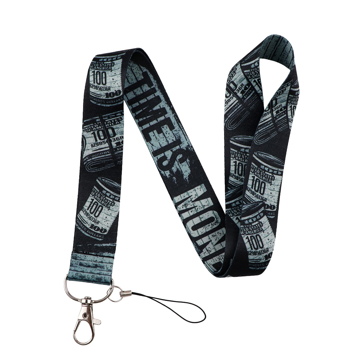 TEMU 1pc United States Of America" Lanyard For Key Neck Strap Lanyards Id Holder Keychain Key Holder Hang Rope Keyrings Additions