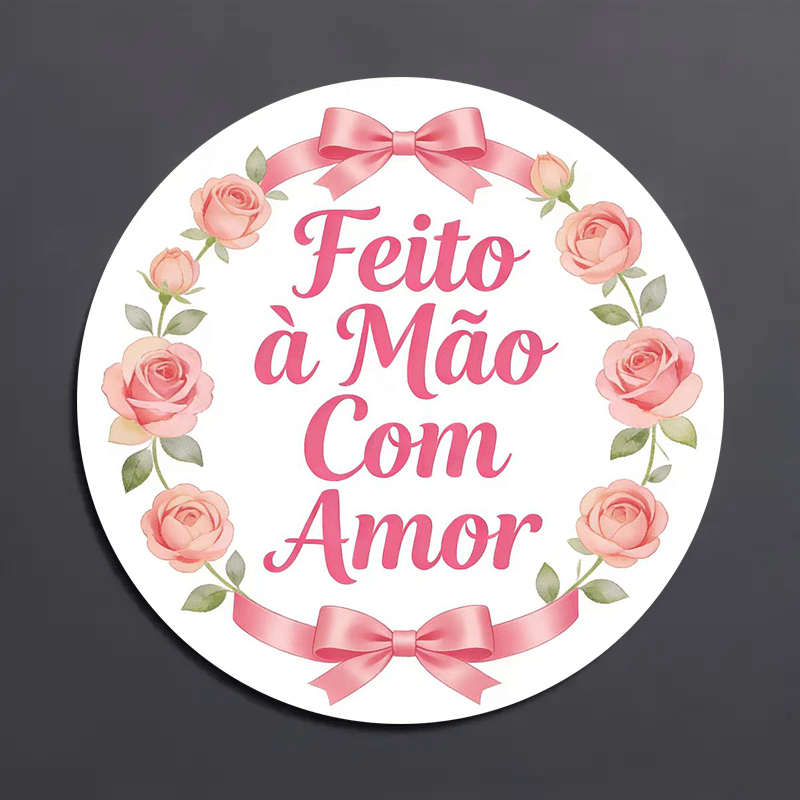 TEMU 160pcs Handmade Portuguese Language Stickers - 