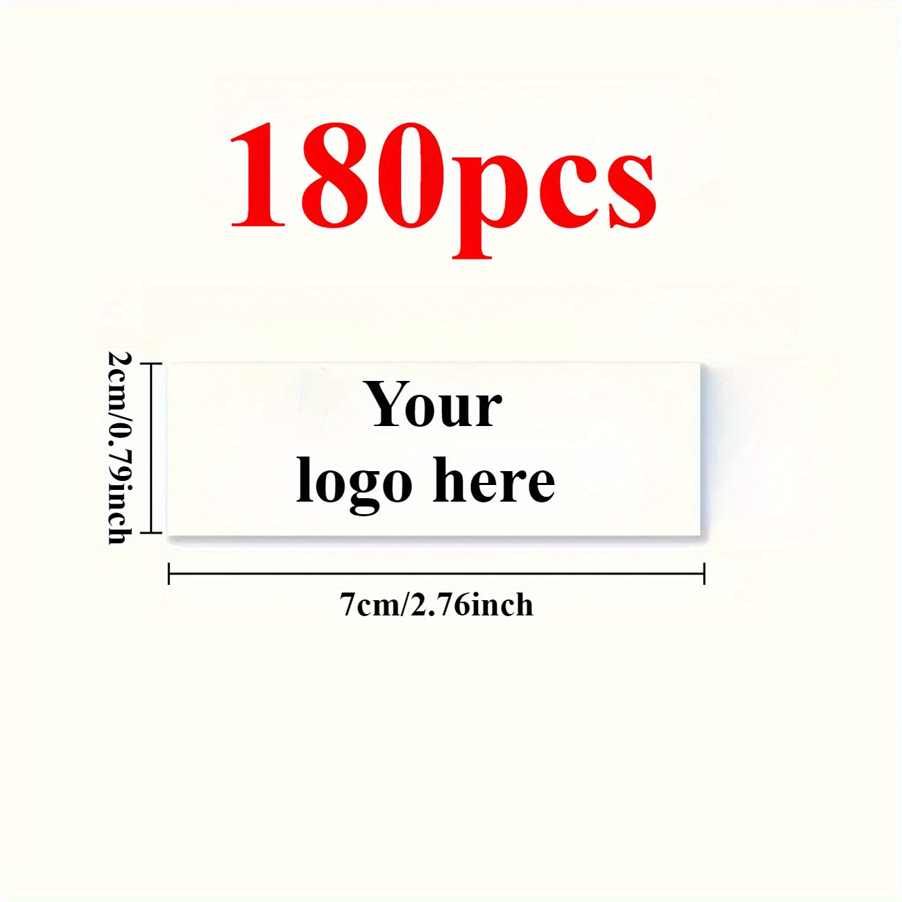 TEMU Personalized Return Address Labels - Pattern Designs, Small Size 2.5 Inches X 0.75 Inches, Non-adhesive Flat Labels, Custom Self-adhesive Black