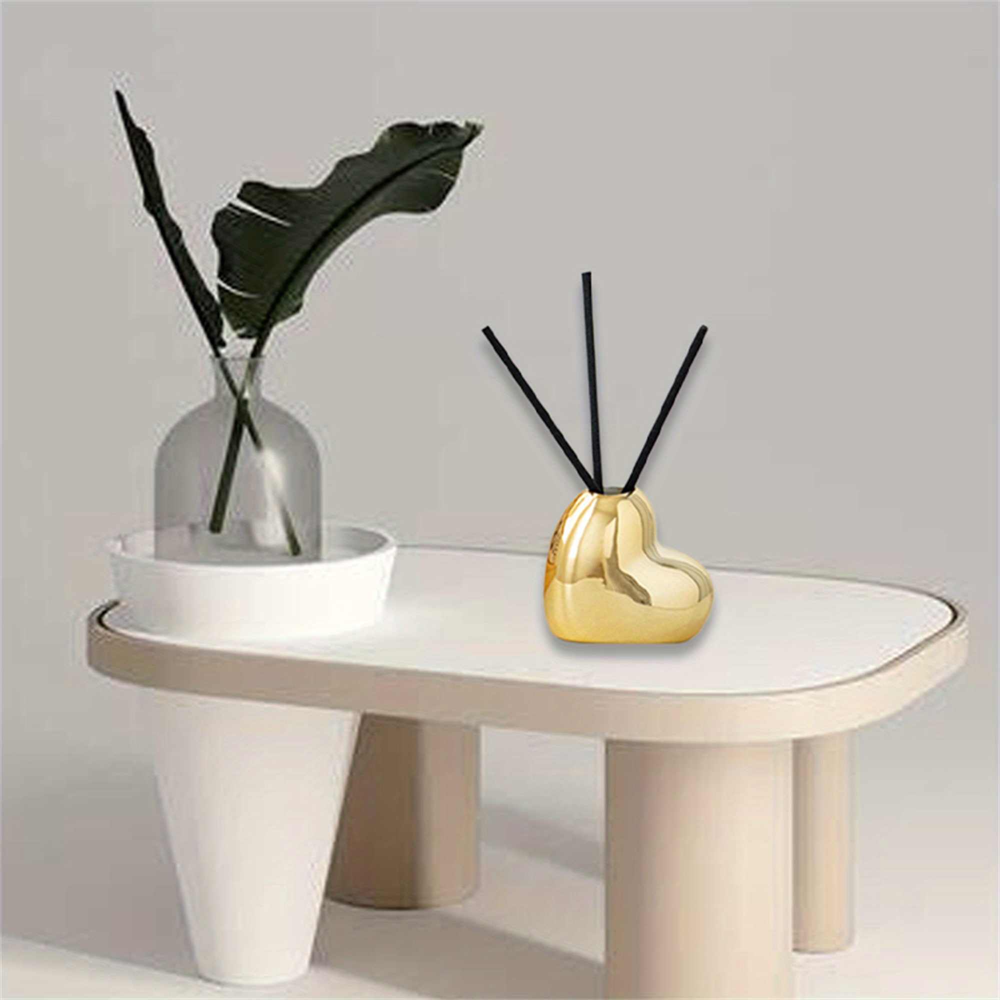 heart shaped reed diffuser bottle diy fragrance diffuser Temu